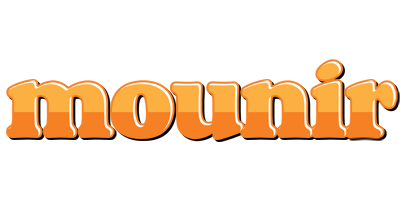 Mounir orange logo