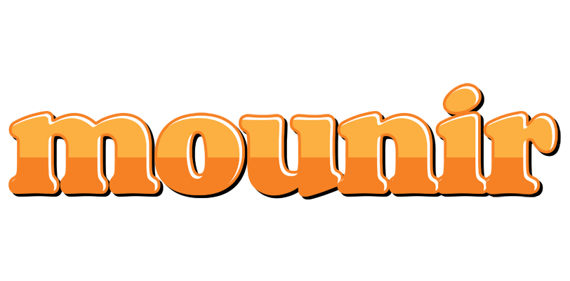 Mounir orange logo