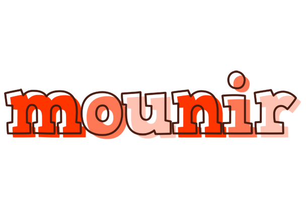 Mounir paint logo