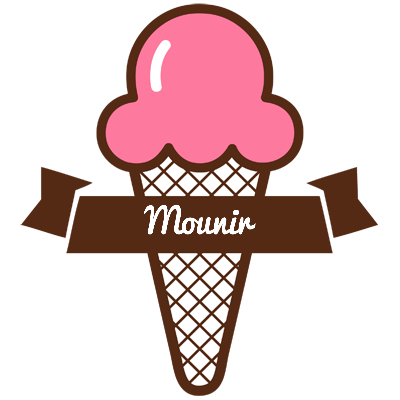 Mounir premium logo