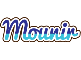 Mounir raining logo