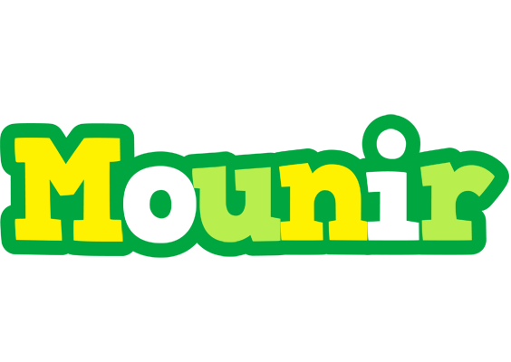 Mounir soccer logo