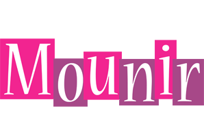 Mounir whine logo