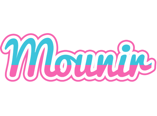 Mounir woman logo