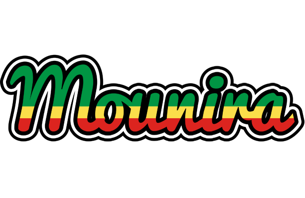 Mounira african logo