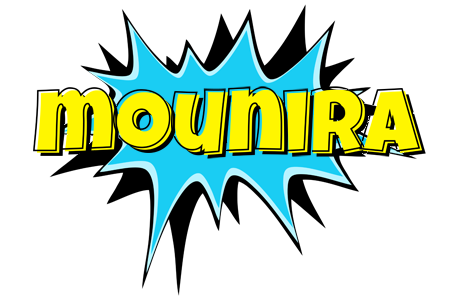 Mounira amazing logo
