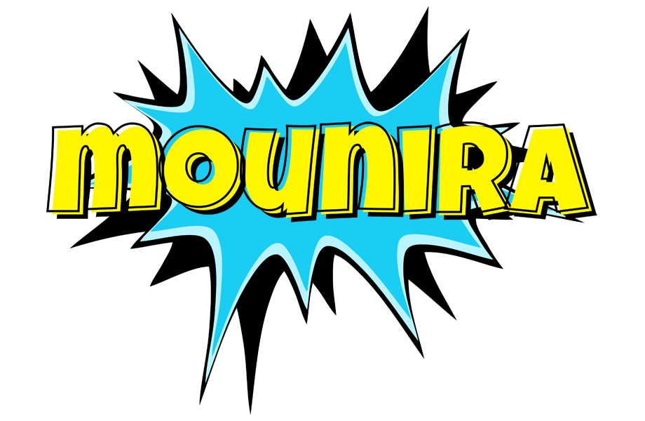 Mounira amazing logo