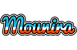 Mounira america logo