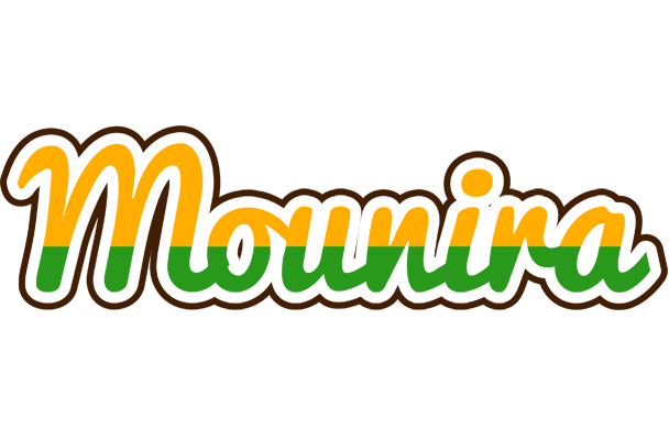 Mounira banana logo