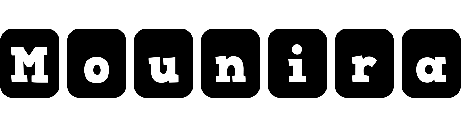 Mounira box logo