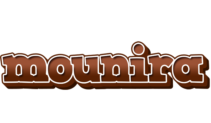 Mounira brownie logo