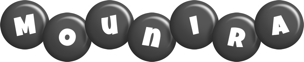 Mounira candy-black logo