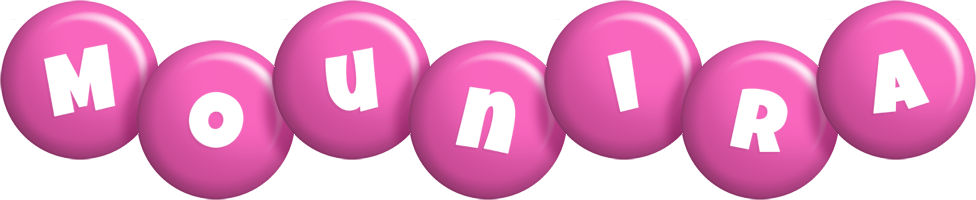 Mounira candy-pink logo