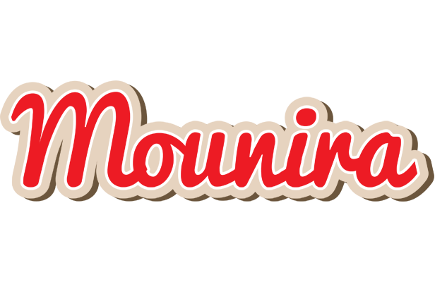 Mounira chocolate logo