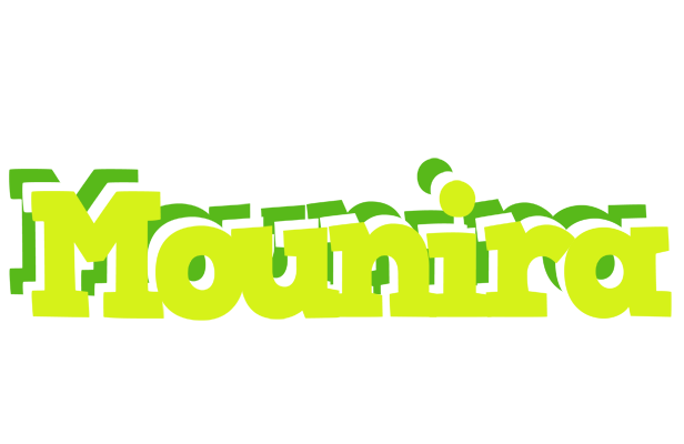 Mounira citrus logo