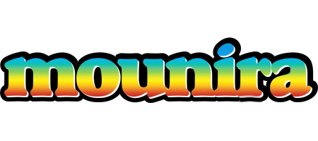 Mounira color logo