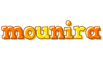 Mounira desert logo