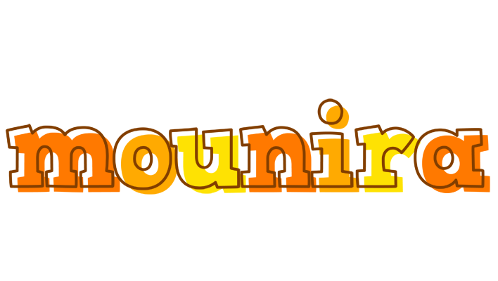 Mounira desert logo