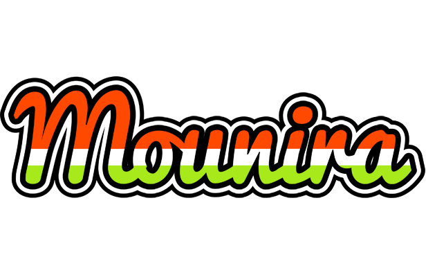 Mounira exotic logo