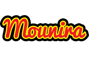 Mounira fireman logo