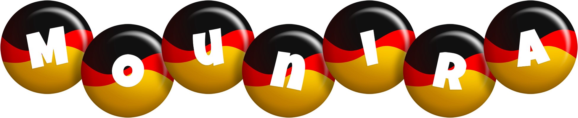 Mounira german logo
