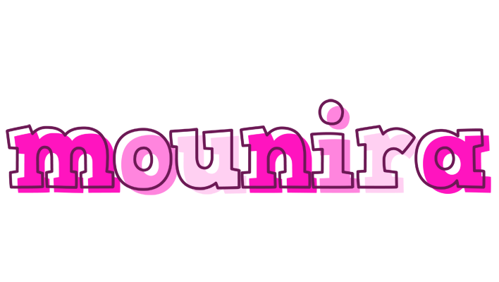 Mounira hello logo