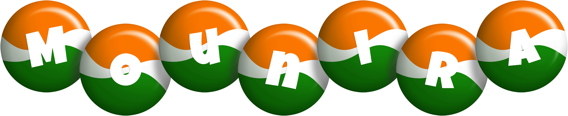 Mounira india logo