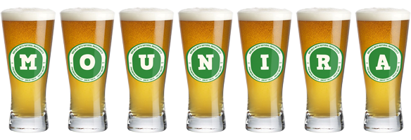 Mounira lager logo