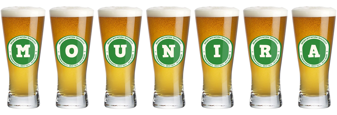 Mounira lager logo
