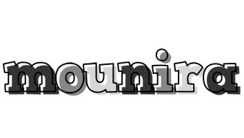 Mounira night logo