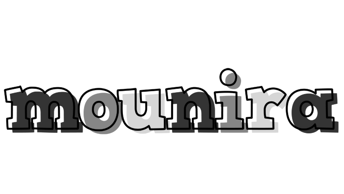 Mounira night logo