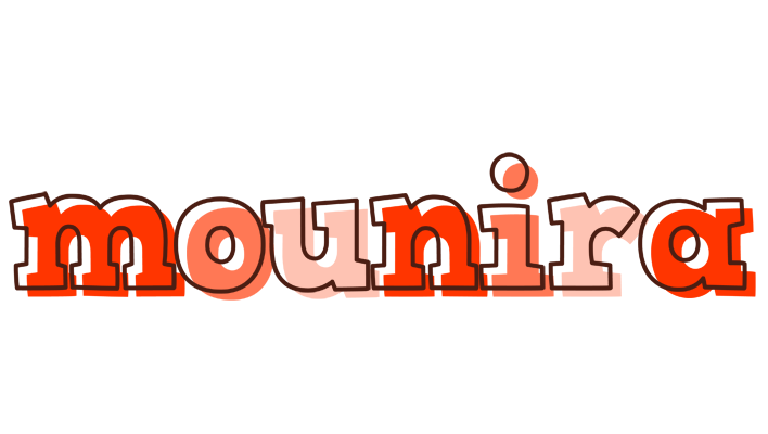 Mounira paint logo