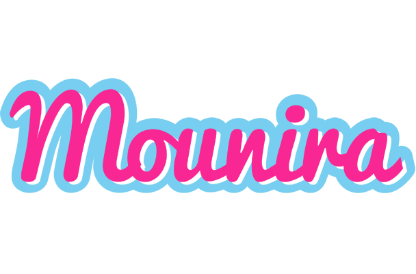 Mounira popstar logo