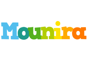 Mounira rainbows logo