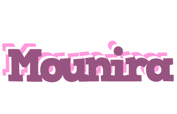 Mounira relaxing logo