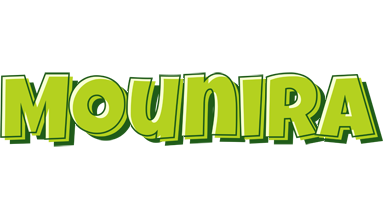 Mounira summer logo