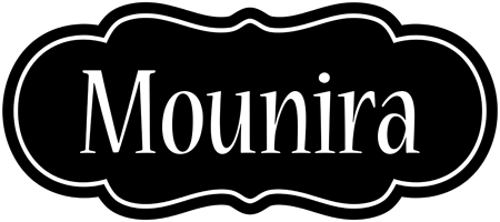 Mounira welcome logo