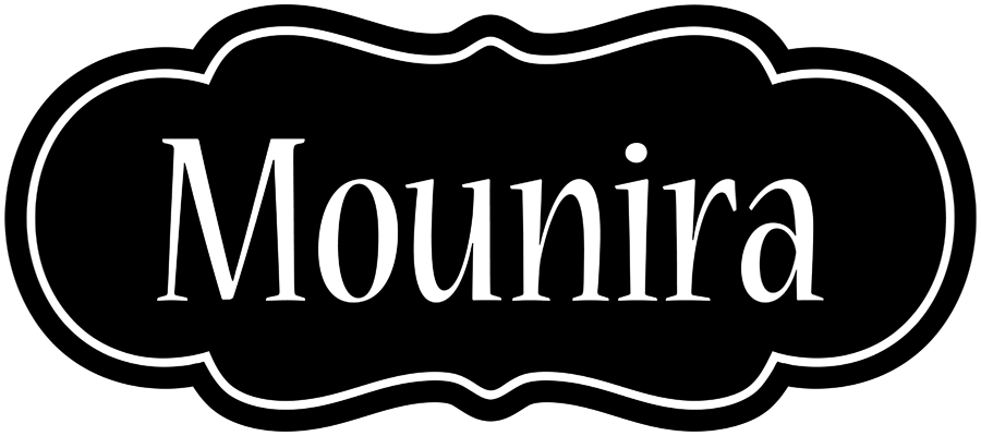 Mounira welcome logo