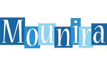 Mounira winter logo