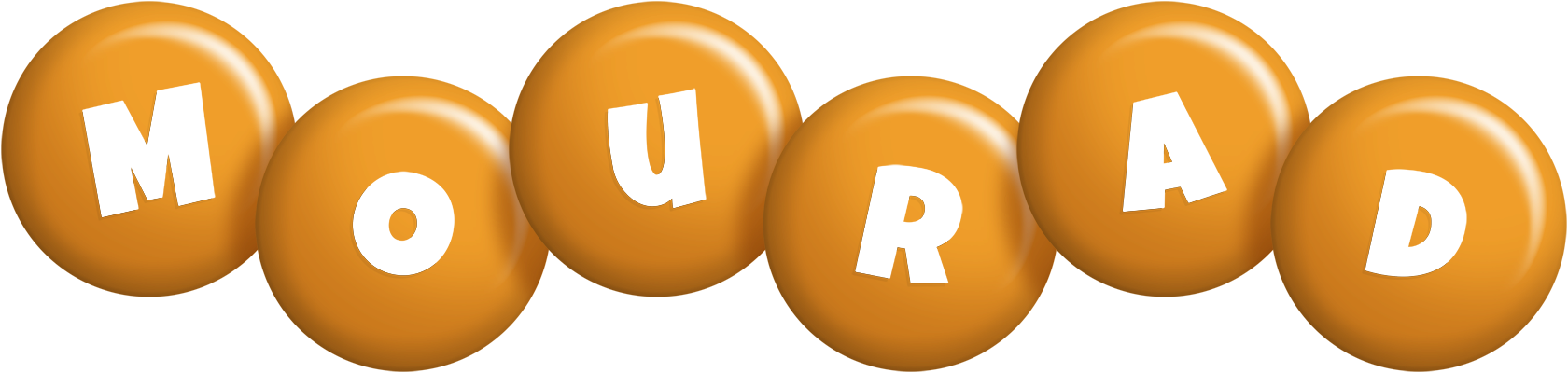 Mourad candy-orange logo