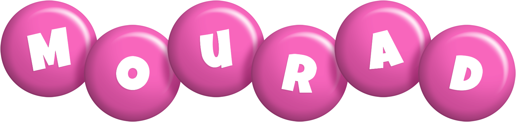 Mourad candy-pink logo
