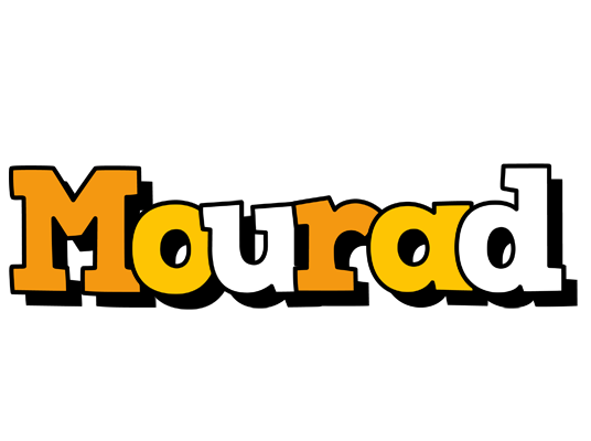 Mourad cartoon logo