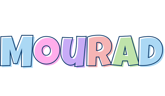 Mourad pastel logo