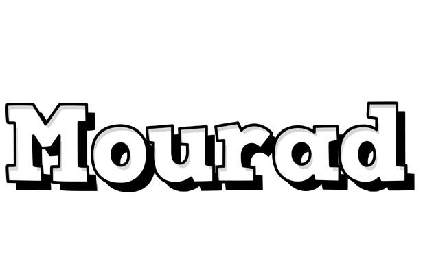 Mourad snowing logo