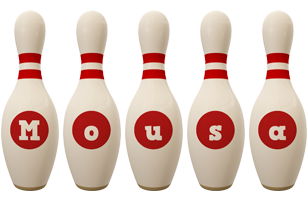 Mousa bowling-pin logo