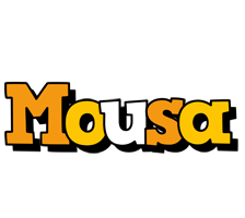 Mousa cartoon logo