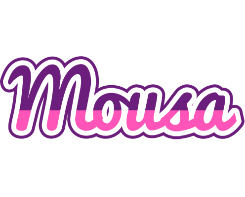 Mousa cheerful logo