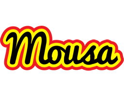 Mousa flaming logo