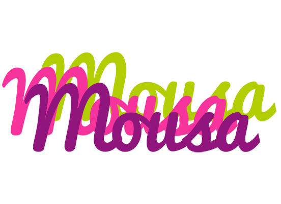 Mousa flowers logo