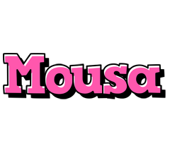 Mousa girlish logo